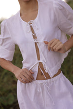 Scalloped Top White - Sister NY