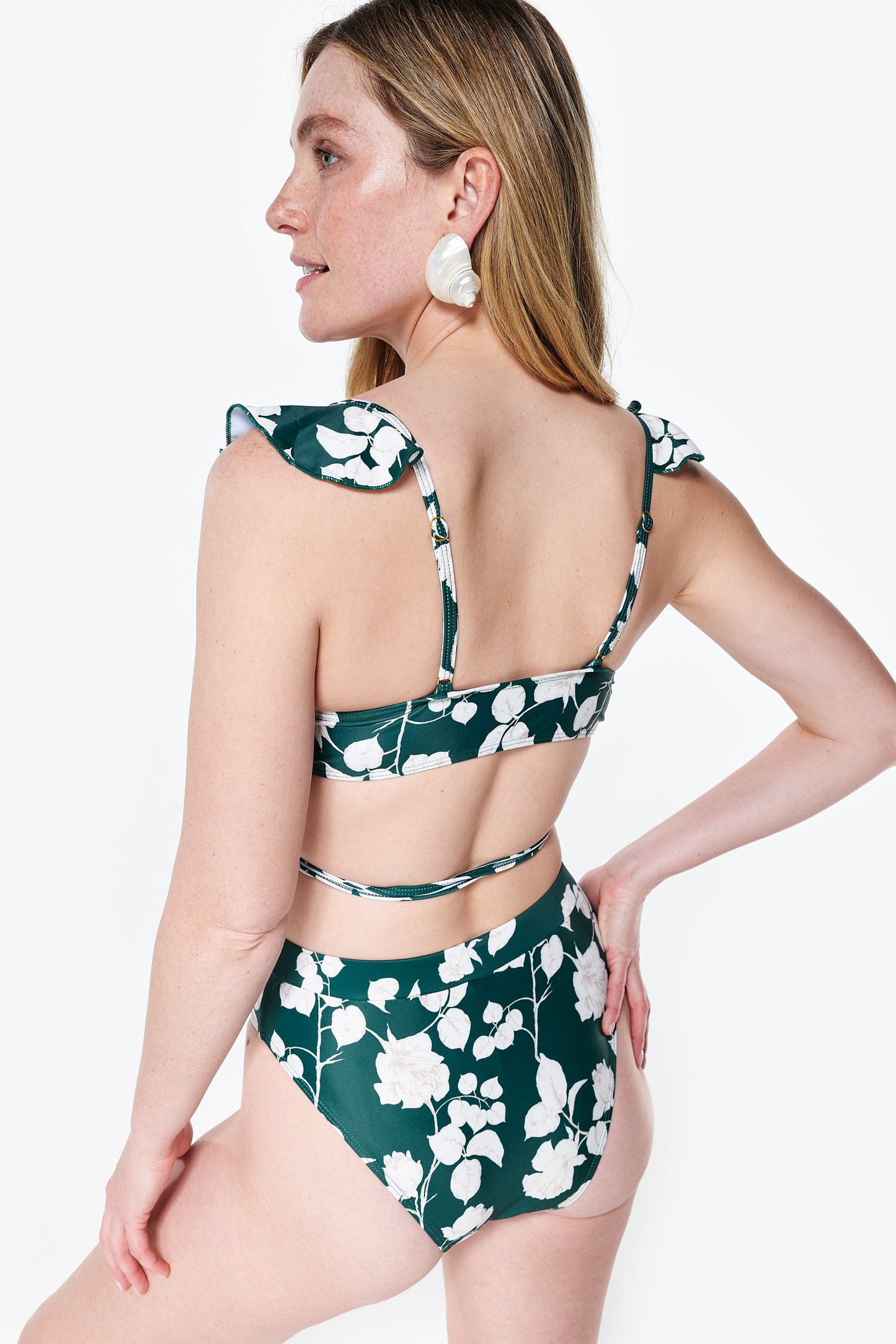 Bry Bottom In Green Floral