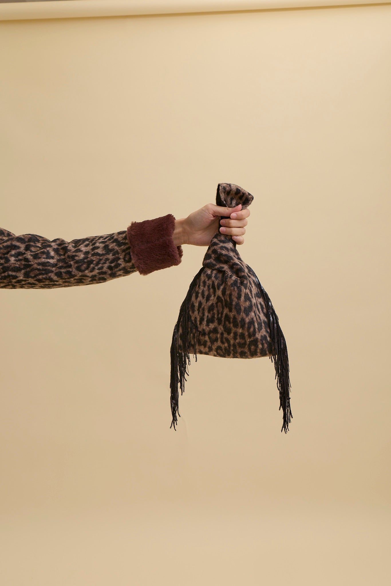 Elsie Knot Bag Leopard - Sister NY