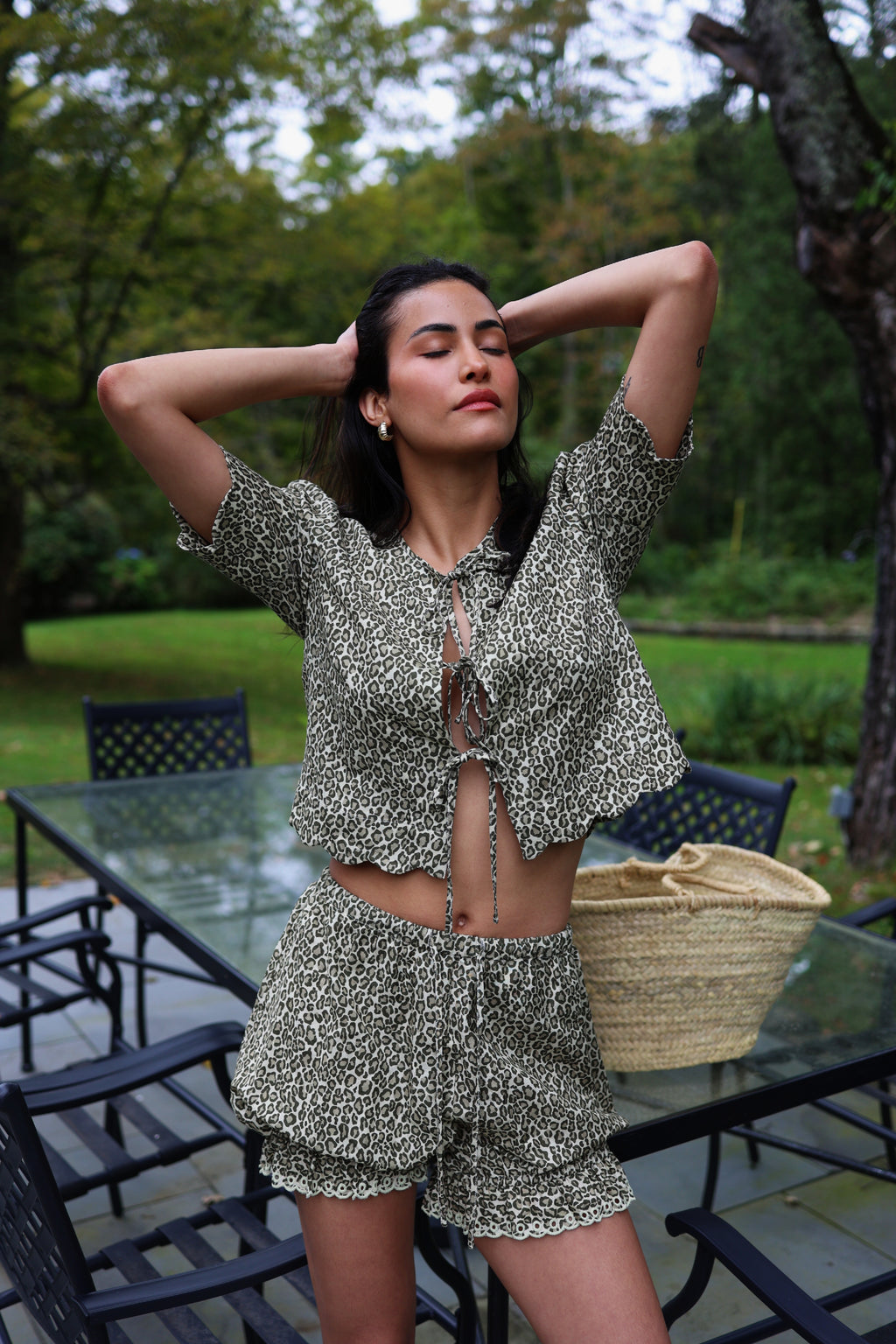 Scalloped Top Leopard - Sister Swim