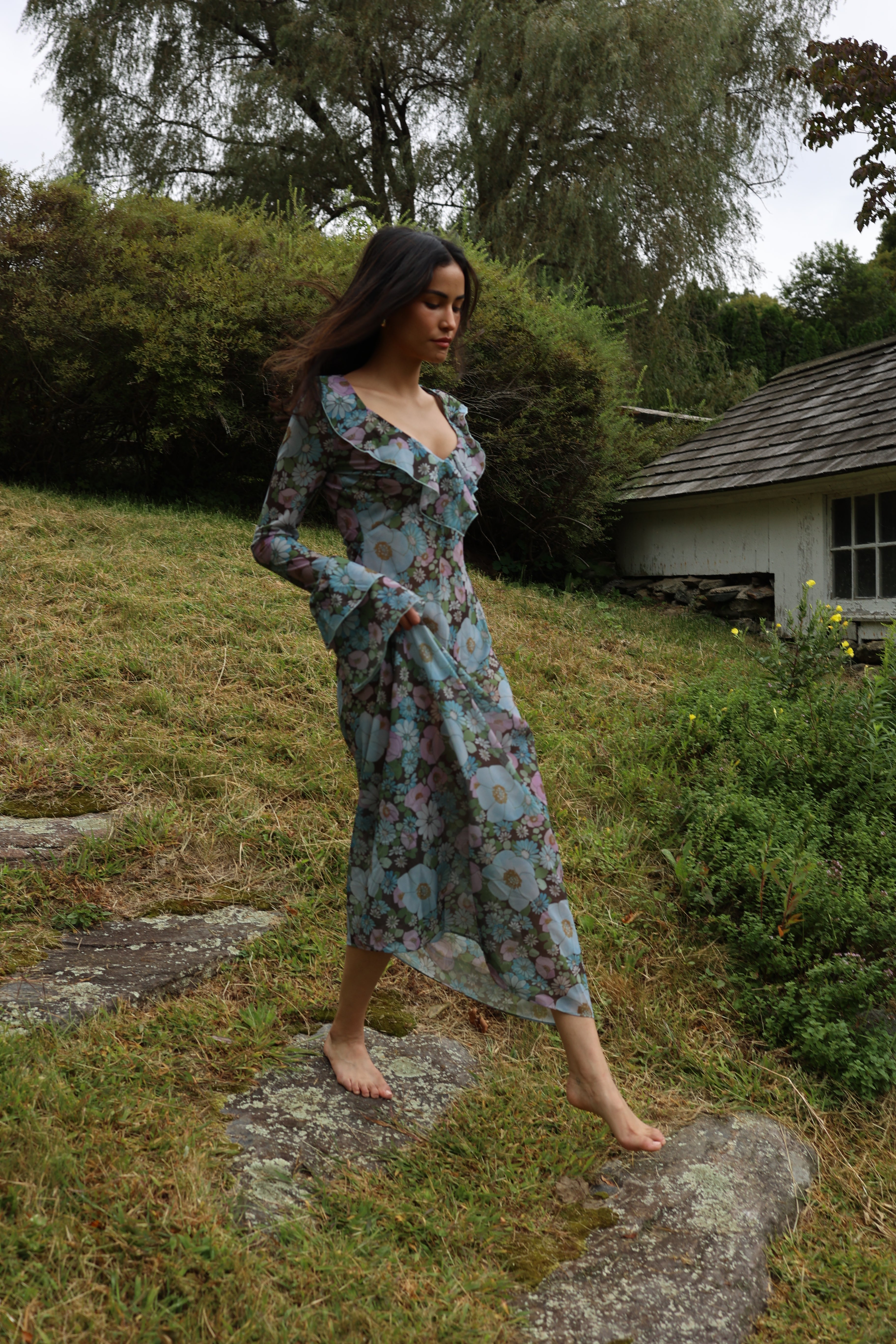 Shellona Dress Vintage Floral - Sister NY