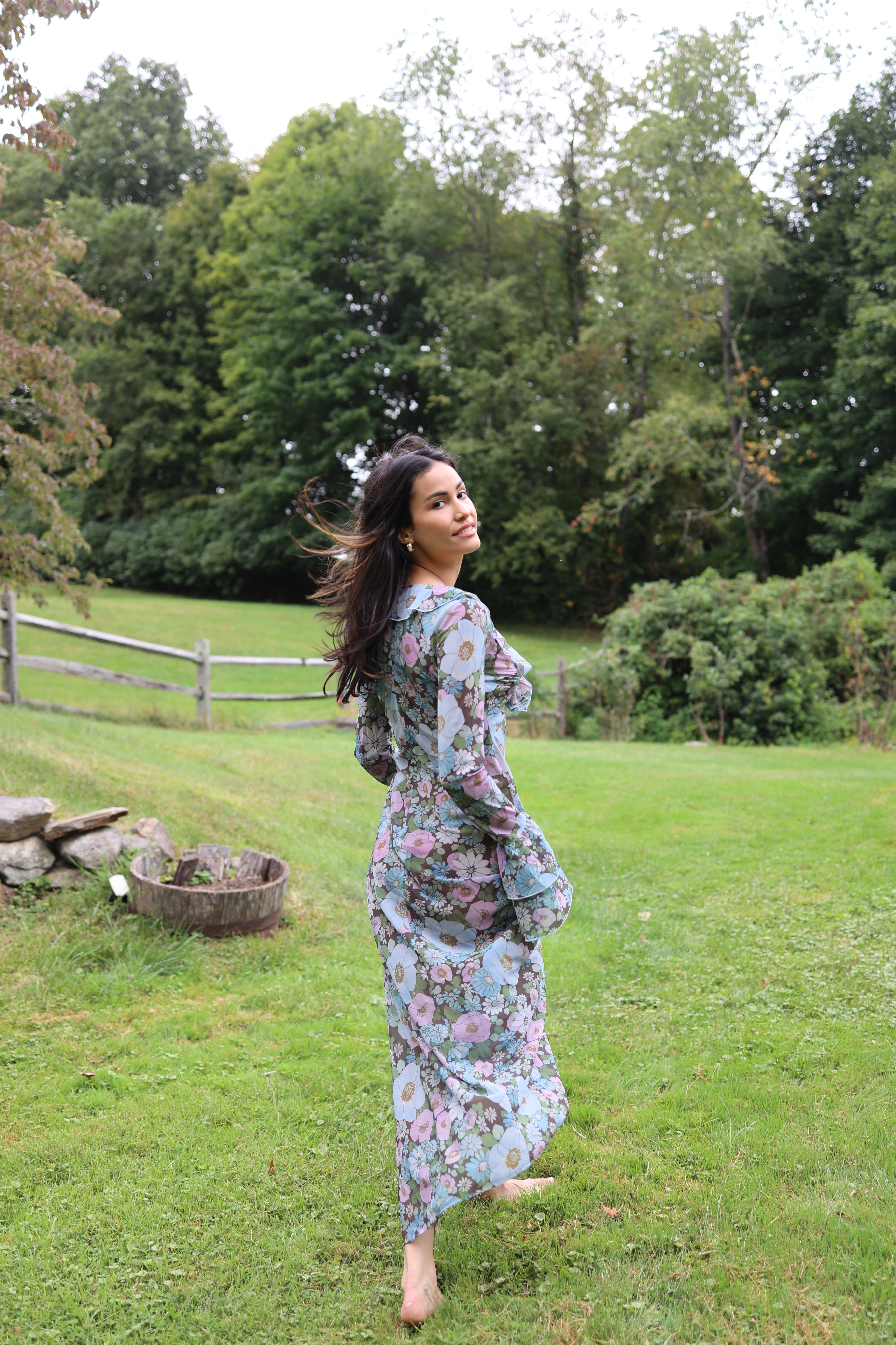 Shellona Dress Vintage Floral - Sister Swim