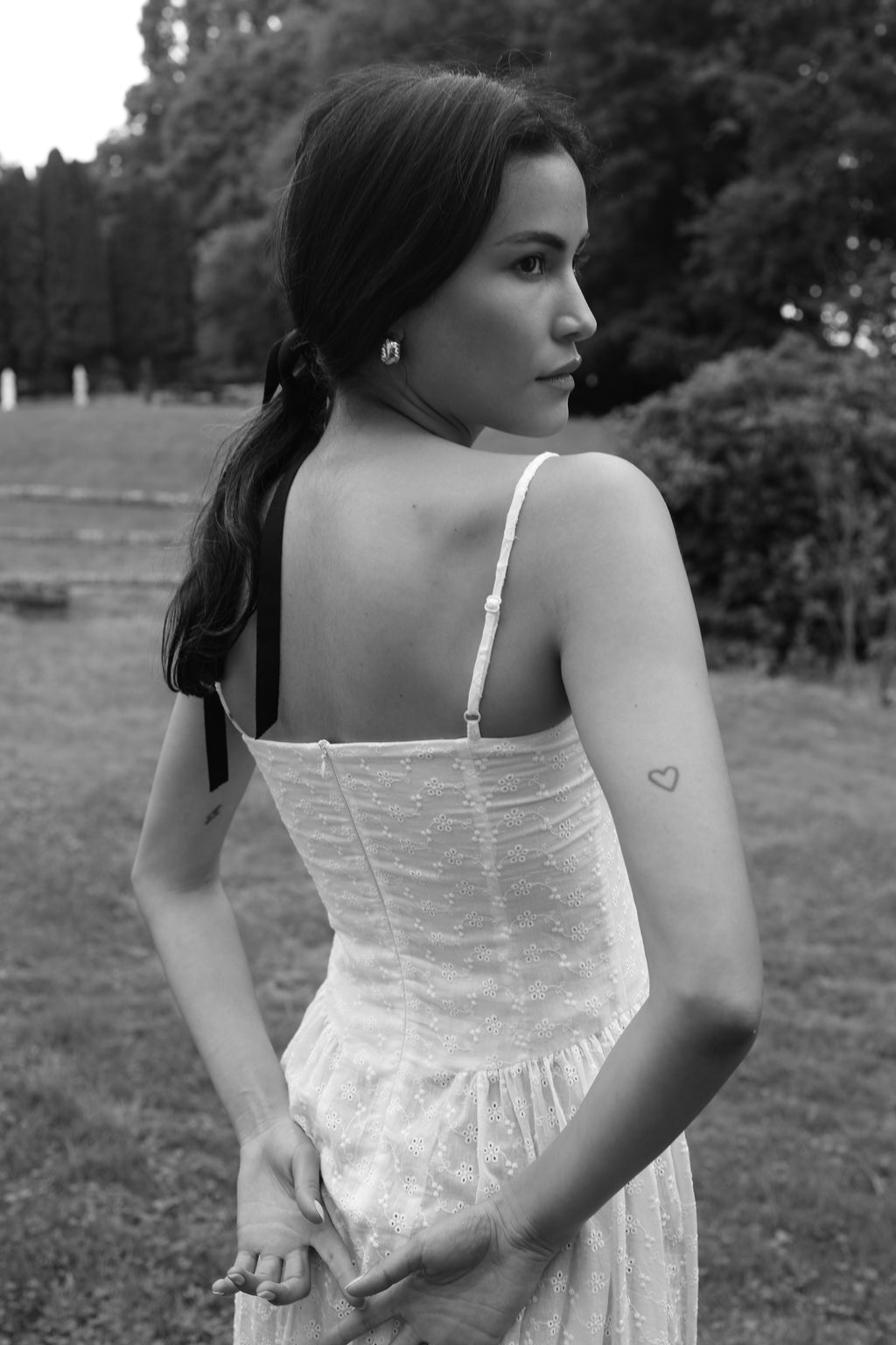 Lou Lou Dress White Eyelet - Sister Swim