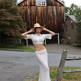 Savanna Skirt White Eyelet - Sister NY