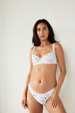 Vice Bottom in White Floral - Sister NY