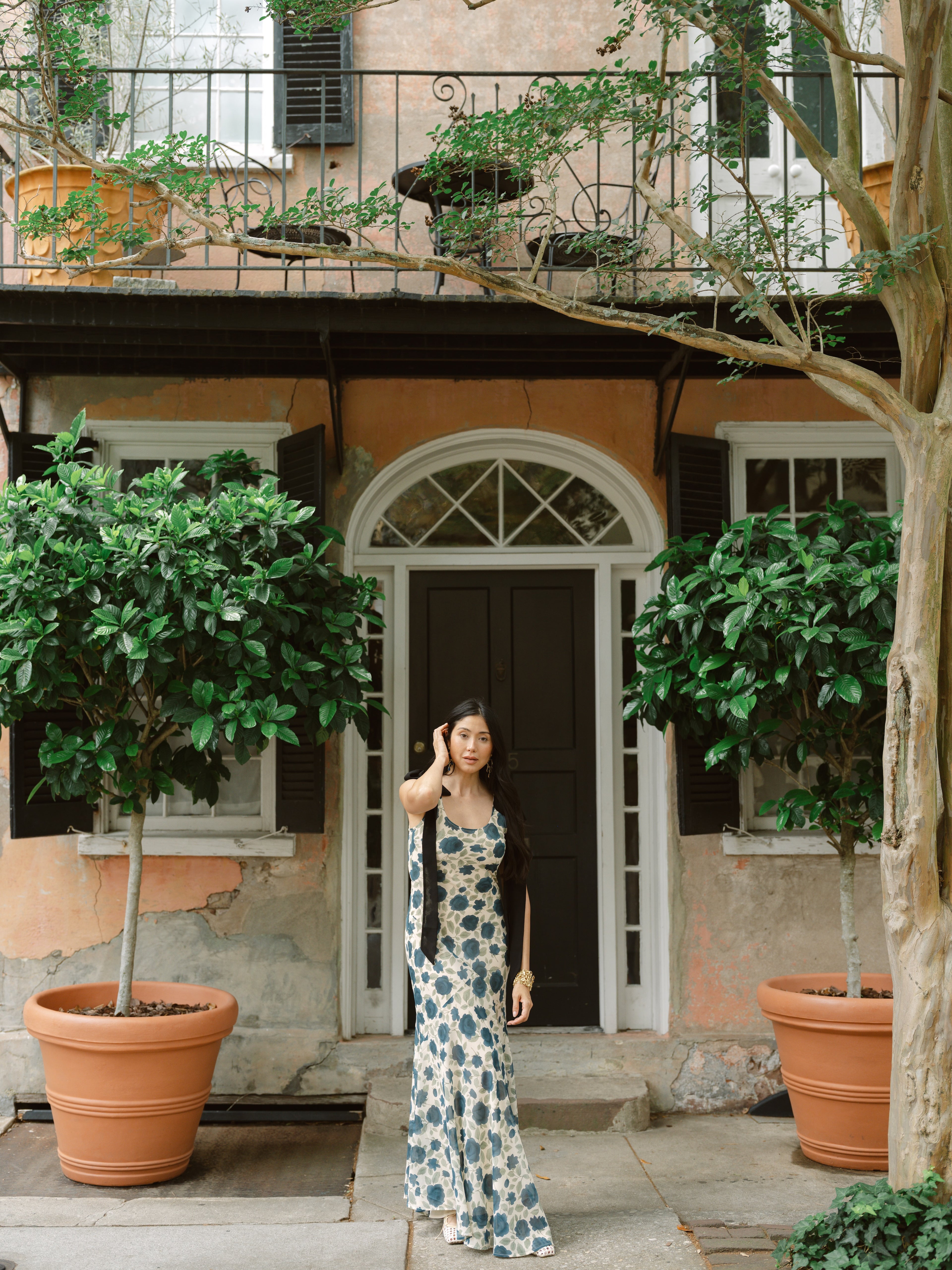 Sydney Dress Midnight Bouquet