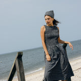 Hailey Dress Black and White Check - Sister NY