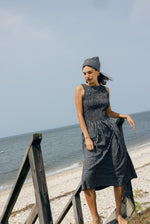 Hailey Dress Black and White Check - Sister NY