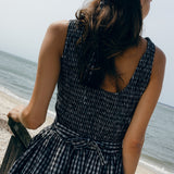 Hailey Dress Black and White Check - Sister NY