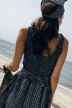 Hailey Dress Black and White Check - Sister NY