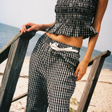 September Pant Black and White Check - Sister NY