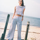 Portofino Pant Harbor Stripe - Sister NY