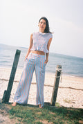Portofino Pant Harbor Stripe - Sister Swim