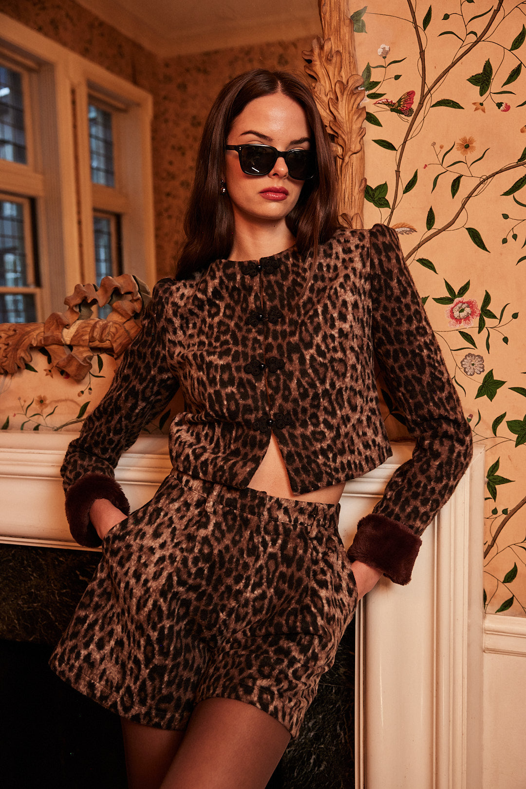Valeria Jacket Leopard - Sister NY