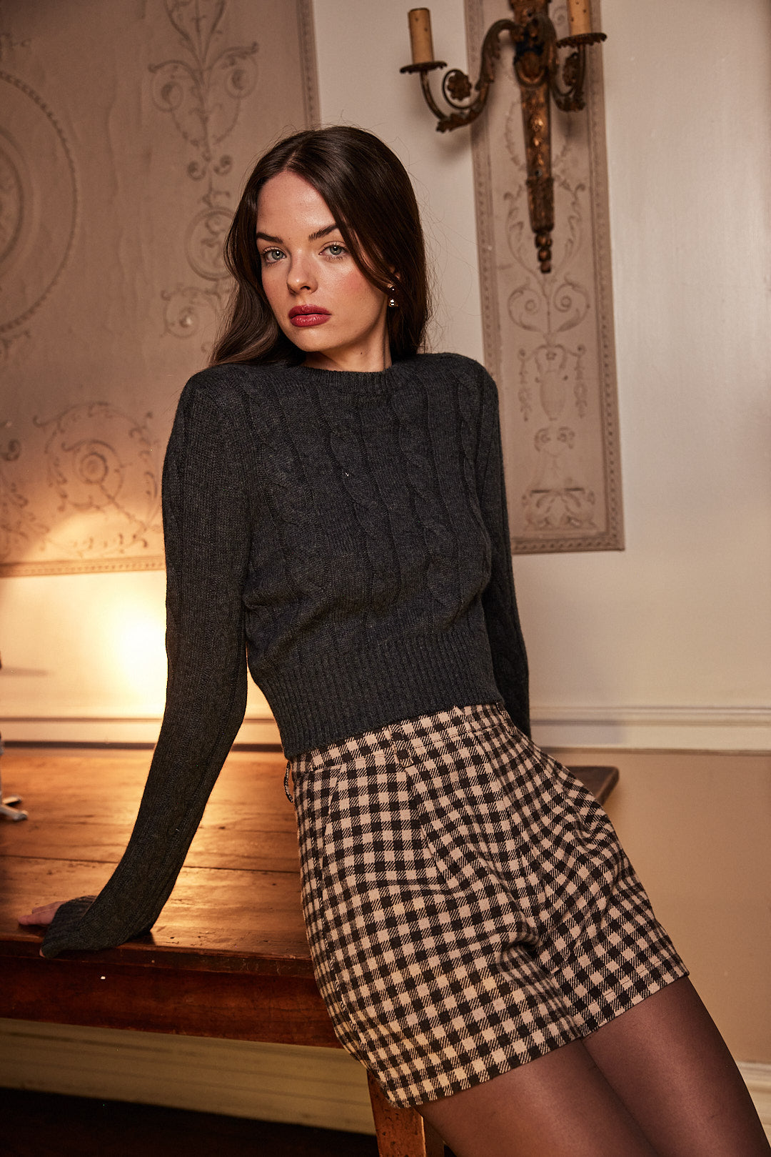 Margaux Cable Knit Sweater