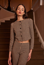 Celeste Jacket Twill Check - Sister NY