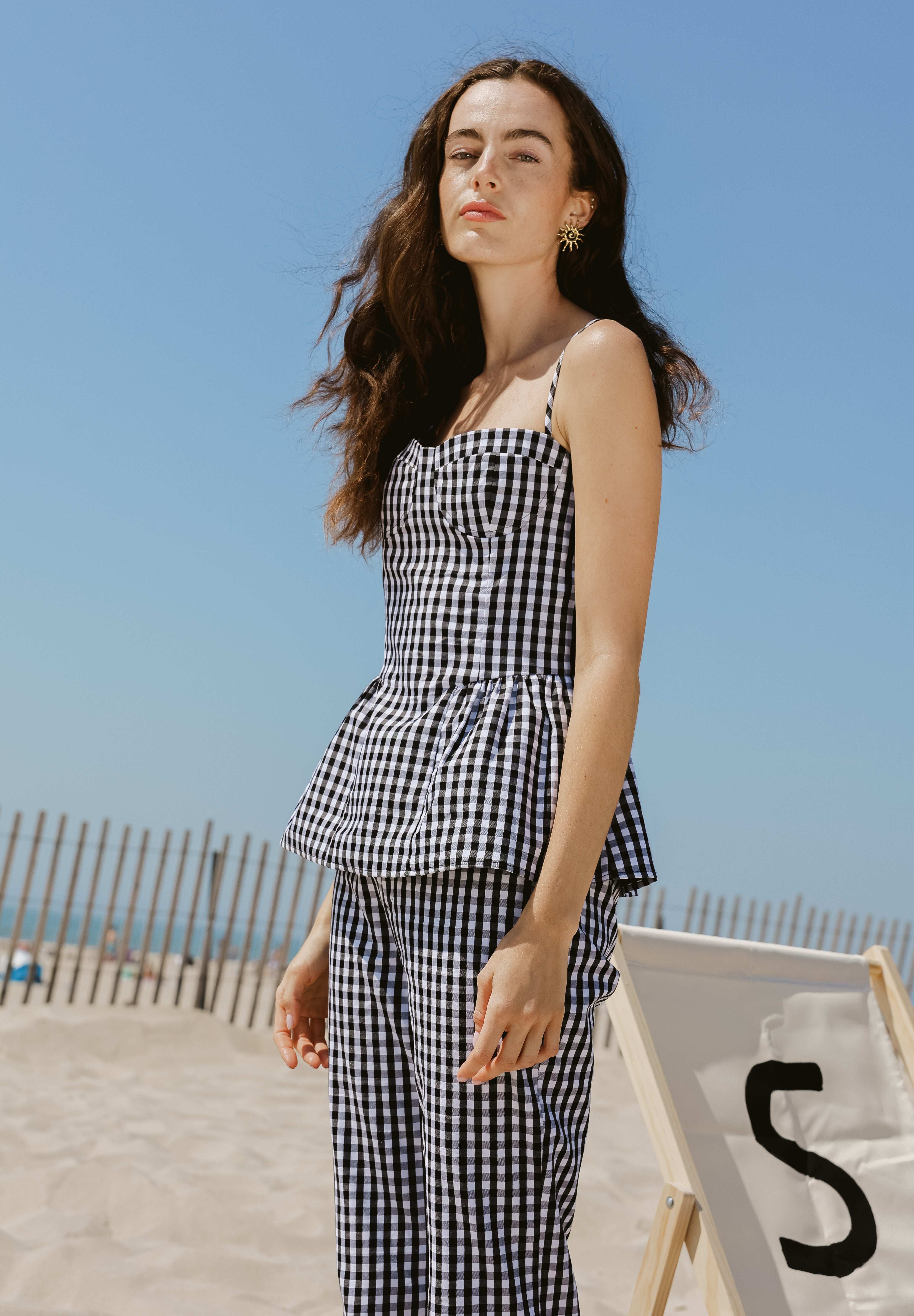 Friday Top Black & White - Sister NY