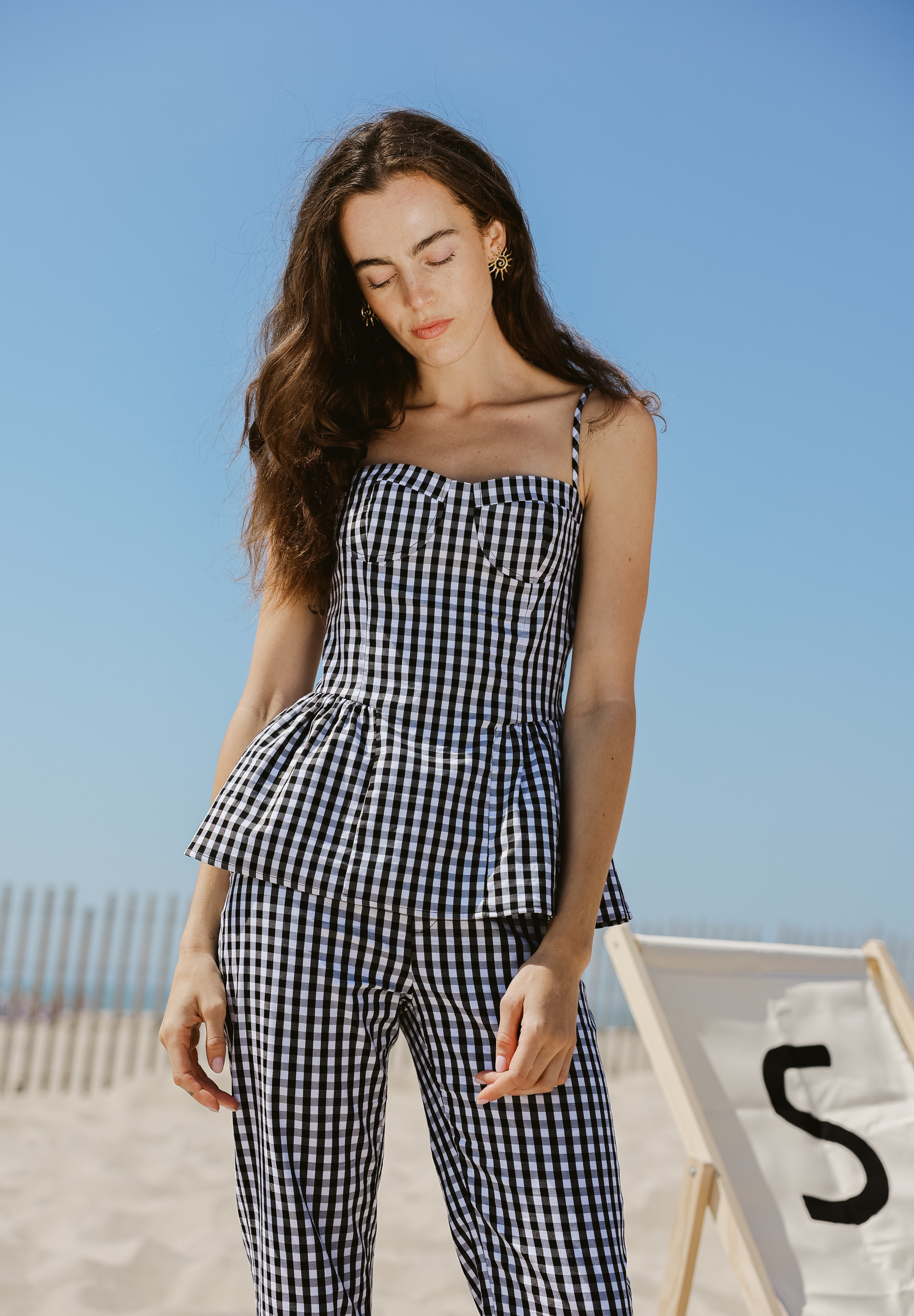 Friday Top Black & White - Sister NY