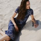 Fox Dress in Navy Bandana - Sister NY
