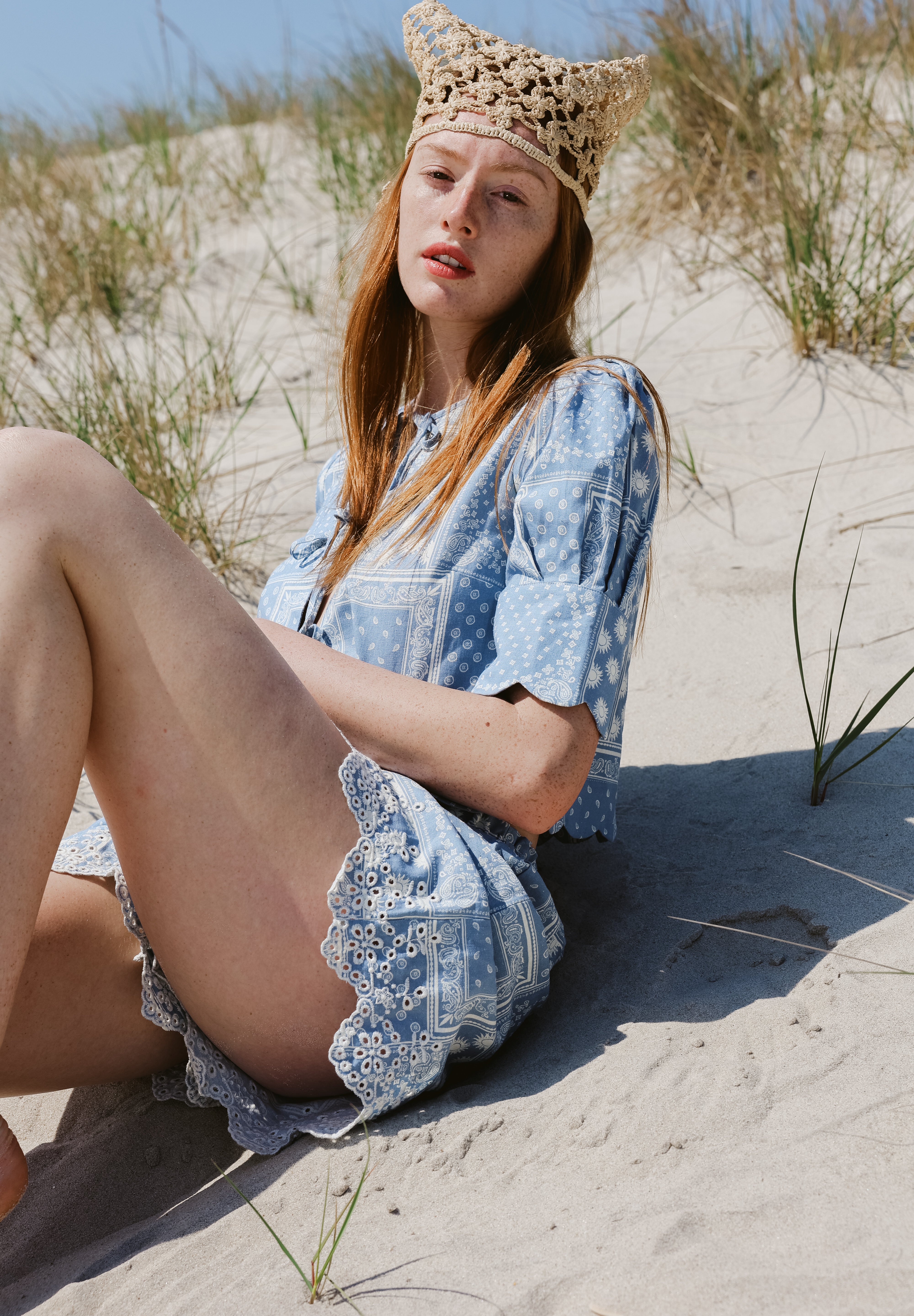 Monty Short Sky Bandana - Sister NY