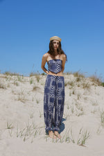 Bloomer Pant Navy Bandana Print - Sister NY