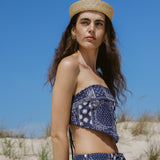 Indio Top Navy Bandana Print - Sister NY