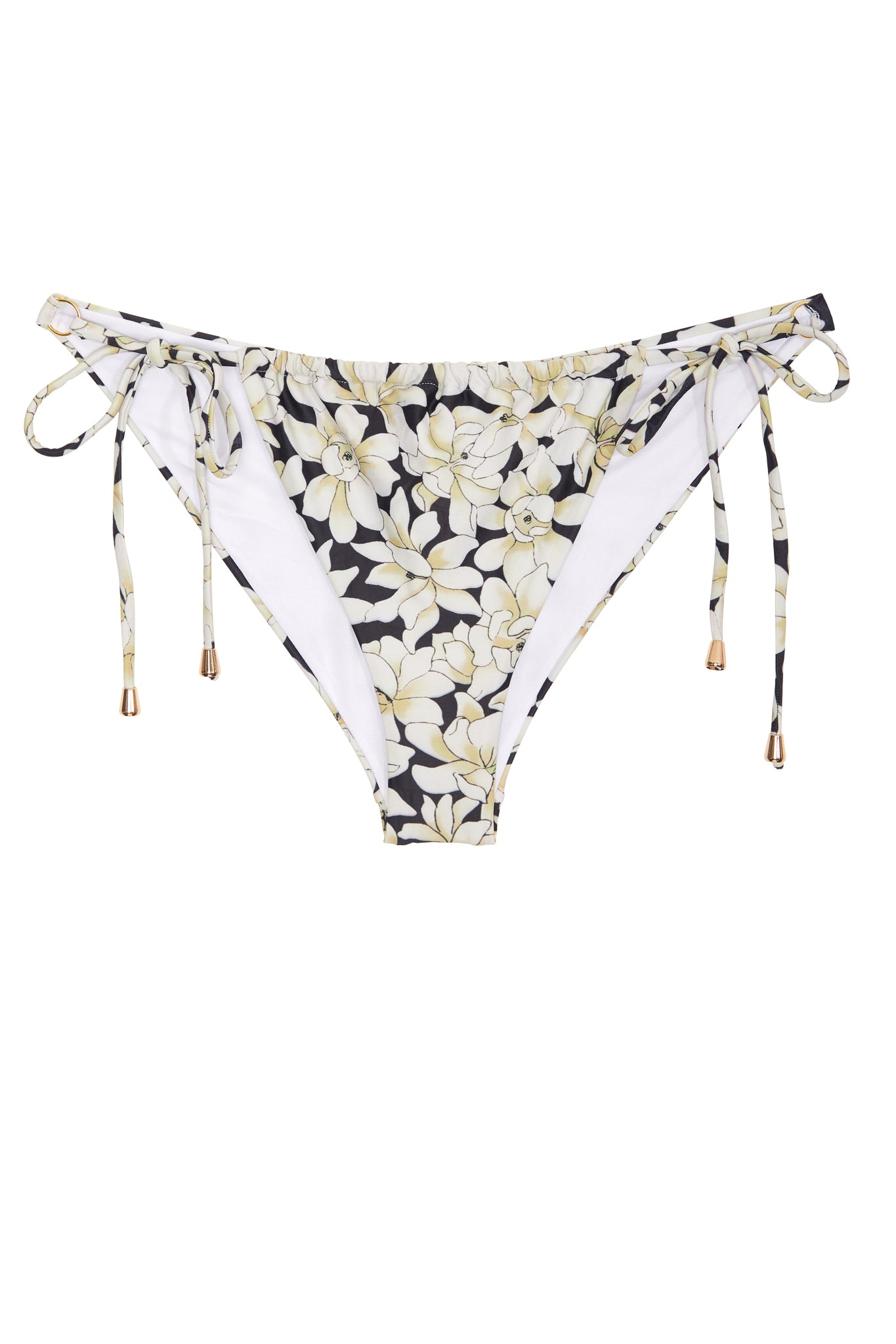 Gina String Bottom in Tropical Floral