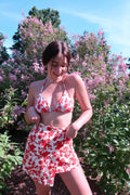Sam Top in Red Floral - Sister Swim
