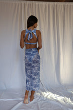 Uptown Pull On Skirt in Jungle Toile - Sister NY