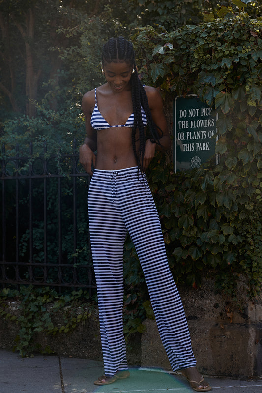 Mallorca Pant in Sister Swim Stripe