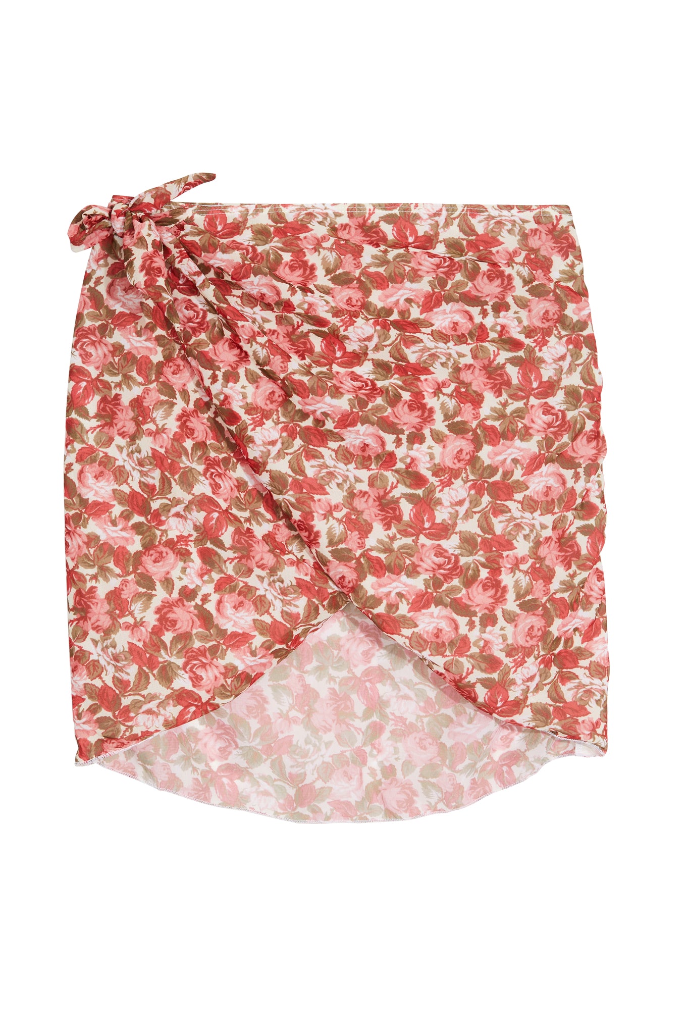 Bridget Wrap Skirt in Rose