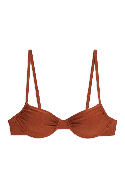 Kay Top in Terracotta - Sister Swim